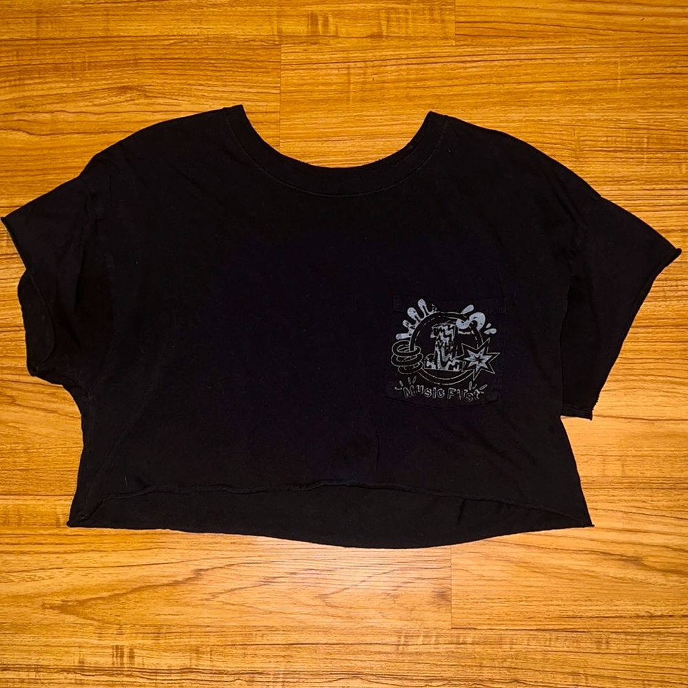 OFFLINE by Aerie VH1 logo crop tee